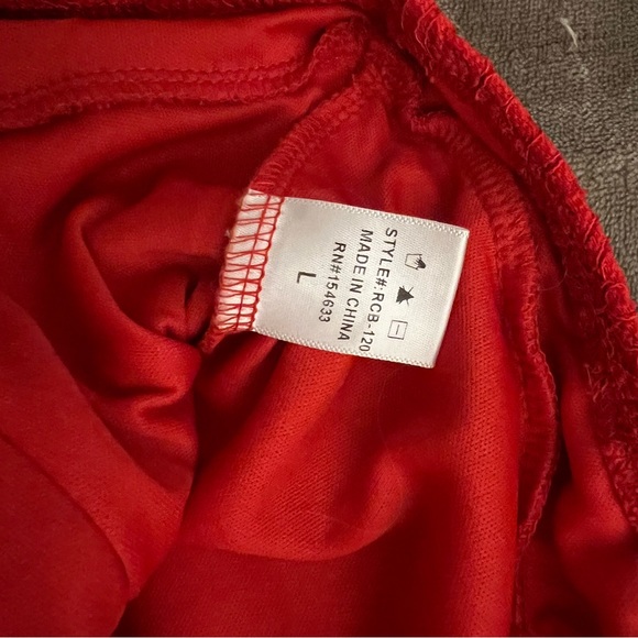 Red lace bodysuit - Picture 2 of 3